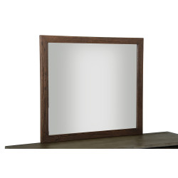 Modrest Selma Modern Dark Aged Oak Mirror