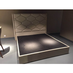 Modrest Cindy Modern Grey Bed