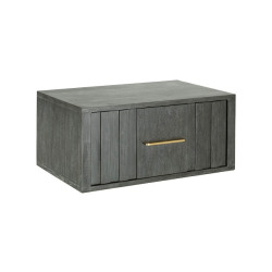Modrest Manchester- Contemporary Dark Grey Nightstand