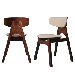 Modrest Beeler - Modern Light Grey Dining Chair (Set of 2)