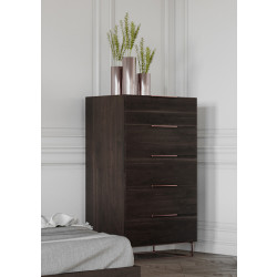 Nova Domus Benzon Modern Dark Rovere Chest
