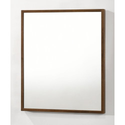 Nova Domus Berlin - Modern Walnut Mirror