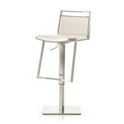 Modrest Peyton Modern White Bar Stool
