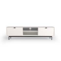 Nova Domus Valencia White TV Stand