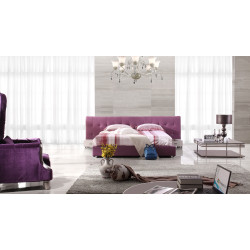 Modrest BL9056 Modern Purple Leatherette Bed