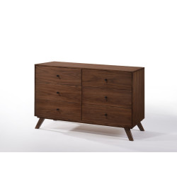 Modrest Addison Mid-Century Modern Walnut Dresser