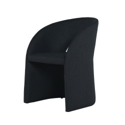 Modrest Brea - Charcoal Fabric Dining Chair