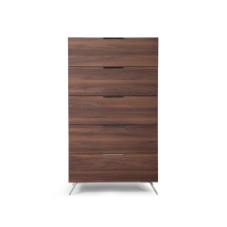 Nova Domus Brooklyn Italian Modern Walnut Chest