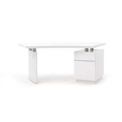 Modrest Stanford Modern White Office Desk