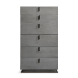 Modrest Buckley - Modern Grey Crackle Chest