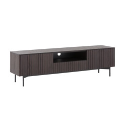 Modrest Calhoun - Modern Smoked Ash TV Stand