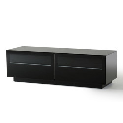 Modrest Carter Contemporary Black TV Stand