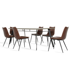 Modrest Claw & Gilliam Modern Dining Set