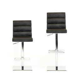 Modrest Kasey Modern Black Bar Stool