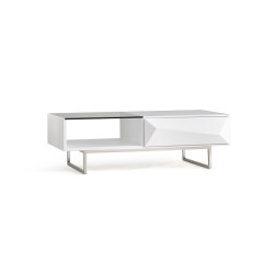 Modrest Vanguard Modern White Coffee Table