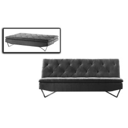 Divani Casa Darlow - Modern Tufted Fabric Sofa Bed