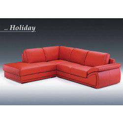 Dima Salotti red holiday sectional sofa