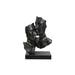 Modrest Two Faces Black Sculpture