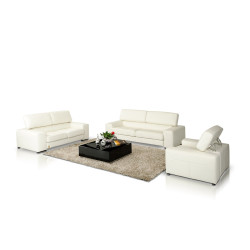 Menphis Italian Leather Sofa Set