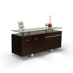 Modrest Thor - Modern Wenge Ash Veneer Buffet