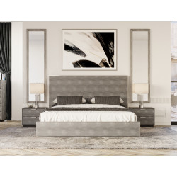Modrest Dynasty - Modern Shagreen Bed