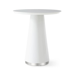 Modrest Enbrook - Contemporary White High Gloss Bar Table