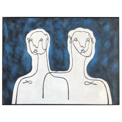 Modrest Energy Twin - Acrylic Painting