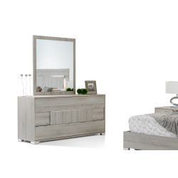Modrest Ethan Italian Modern Grey Mirror