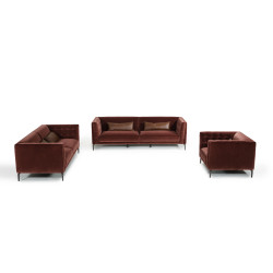 Divani Casa Ansted Modern Fabric Sofa Set