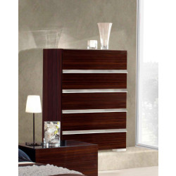Modrest Excalibur Italian Modern Ebony Lacquer Chest