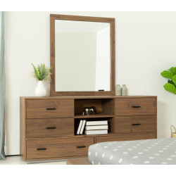 Nova Domus Fantasia - Contemporary Walnut Dresser