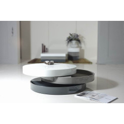 Modrest Trio-3 - Lacquer 3-Tone Round Coffee Table