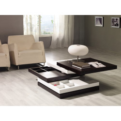 Modrest Mixx Wenge / White Coffee Table