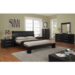 Berlin - Modern Espresso Bed Set