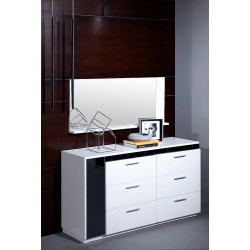 Modrest Prato - Modern White Dresser