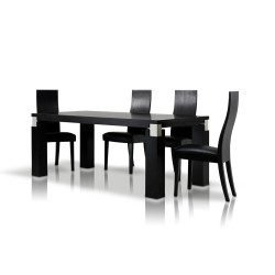 Modrest Escape - Black Oak Dining Table