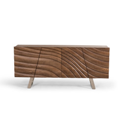 Modrest Finley Modern Walnut Buffet