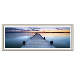 Modrest Dock Framed Acrylic Painting