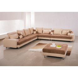 G60B Sectional Sofa With Ottoman