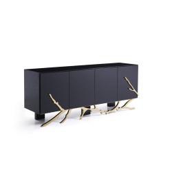 Modrest Legend Modern Black & Gold Buffet