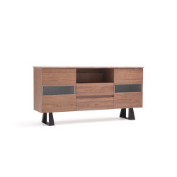 Modrest Corey Modern Walnut Buffet