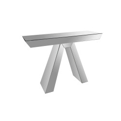 Modrest Fosse Modern Mirrored Console Table