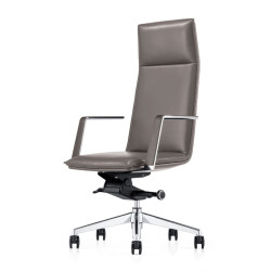 Modrest Gorsky- Modern Grey High Back Executive Office Chair