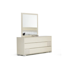 Modrest Grace Italian Modern Beige Mirror