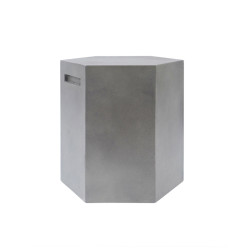 Modrest Cruz Modern Grey Concrete Stool