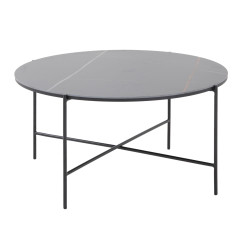 Modrest Hobart - Modern Black Ceramic Coffee Table