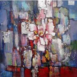 35" x 35" Oil Painting no. C1339