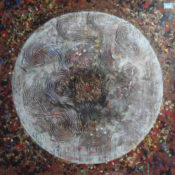 40x40 In. Oil Painting Model 8094