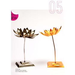 Lotus Flower Sculpture