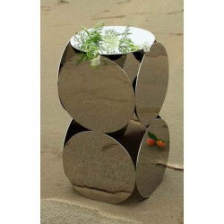 Modrest Chrome End Table Accent